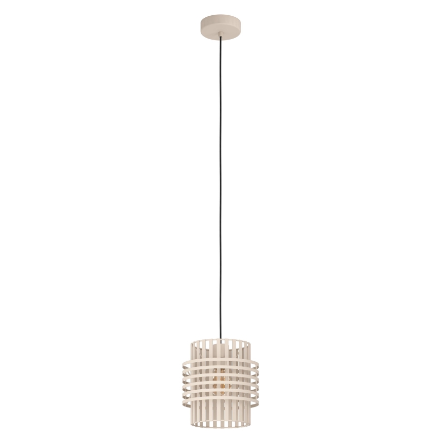 Eglo - Kattokruunu johdossa 1xE27/40W/230V halkaisija 21 cm kerma