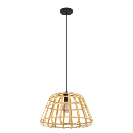 Eglo - Kattokruunu johdossa 1xE27/40W/230V halkaisija 50 cm bambu