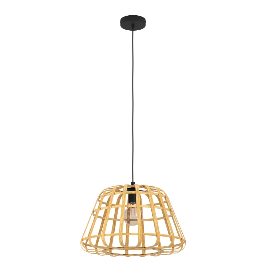 Eglo - Kattokruunu johdossa 1xE27/40W/230V halkaisija 50 cm bambu