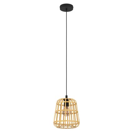 Eglo - Kattokruunu johdossa 1xE27/40W/230V halkaisija 24 cm bambu
