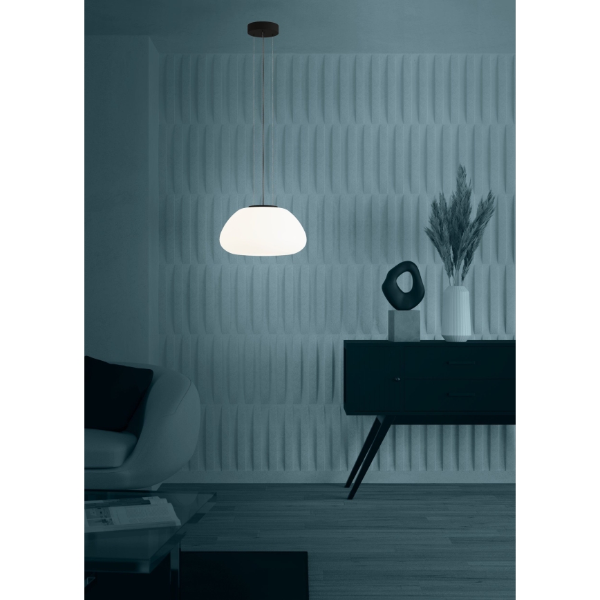 Eglo - Kattokruunu johdossa 1xE27/40W/230V musta