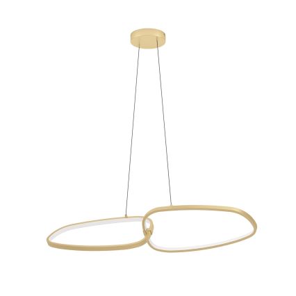 Eglo - Himmennettävä LED-kattokruunu johdossa LED/37,5W/230V 3000K kulta