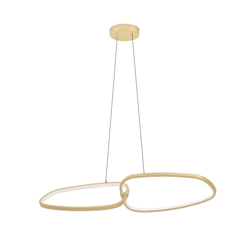 Eglo - Himmennettävä LED-kattokruunu johdossa LED/37,5W/230V 3000K kulta