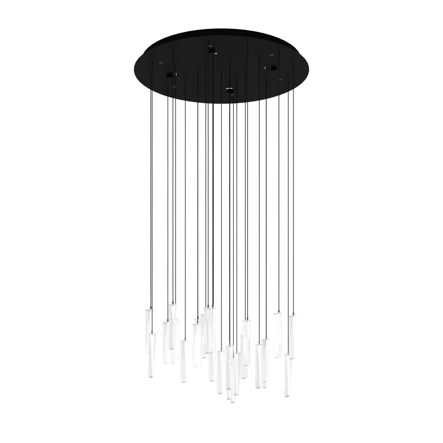 Eglo - Himmennettävä LED-kattokruunu johdossa 6xLED/4,2W/230V 3000K läpinäkyvä