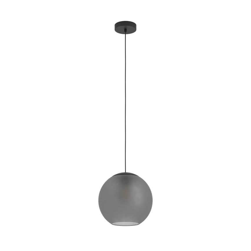 Eglo - Kattokruunu johdossa 1xE27/40W/230V savuinen