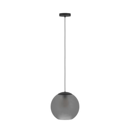 Eglo - Kattokruunu johdossa 1xE27/40W/230V savuinen