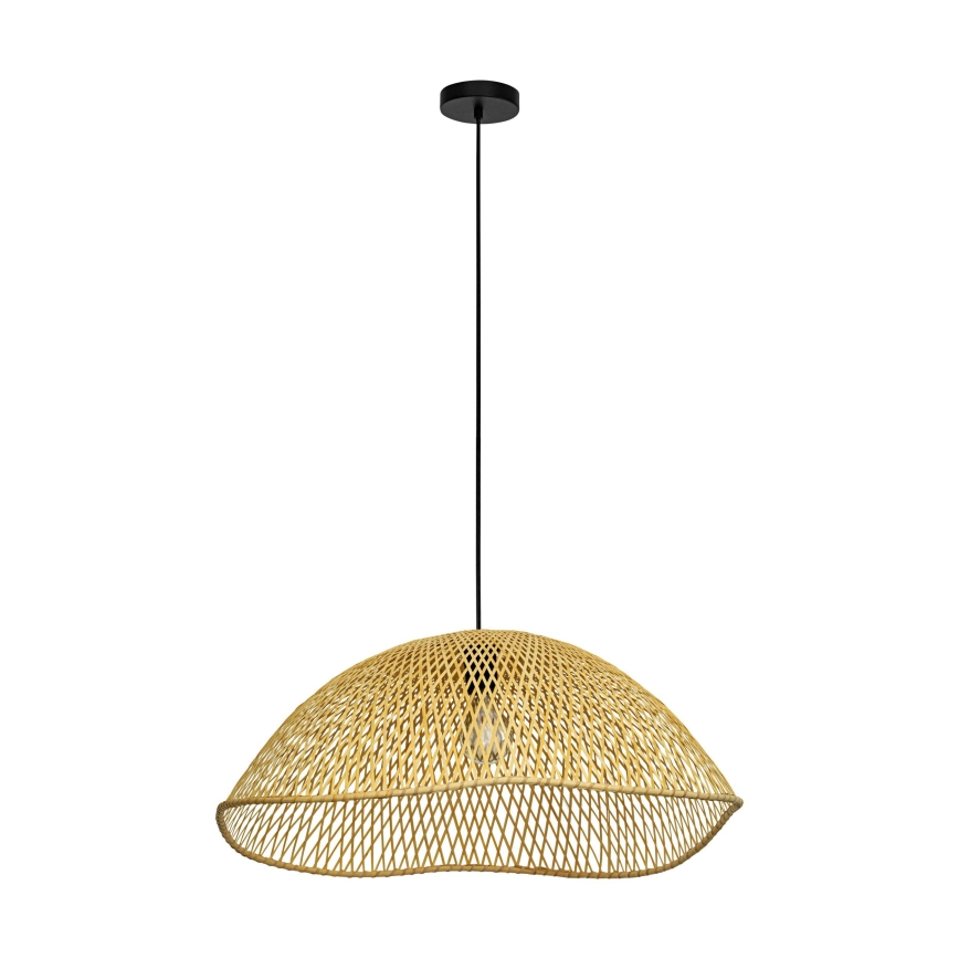 Eglo - Kattokruunu johdossa 1xE27/40W/230V halkaisija 72 cm bambu
