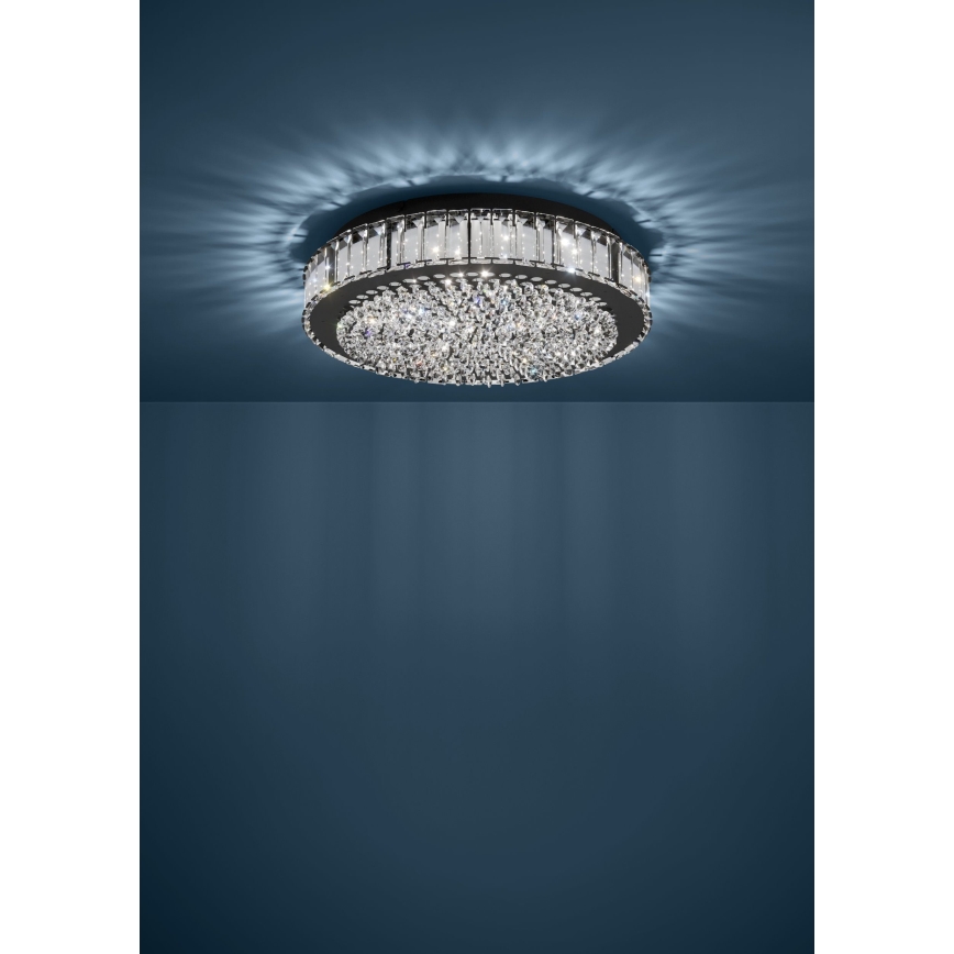 Eglo - Himmennettävä LED-kattovalaisin LED/23,5W/230V 4000K musta