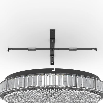 Eglo - Himmennettävä LED-kattovalaisin LED/52,4W/230V 4000K musta