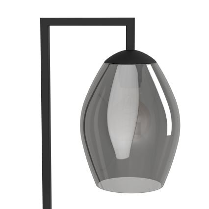 Eglo - Lattialamppu 1xE27/40W/230V savuinen