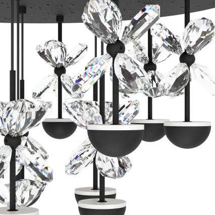 Eglo - Himmennettävä LED-kattovalaisin LED/27W/230V 3000K musta