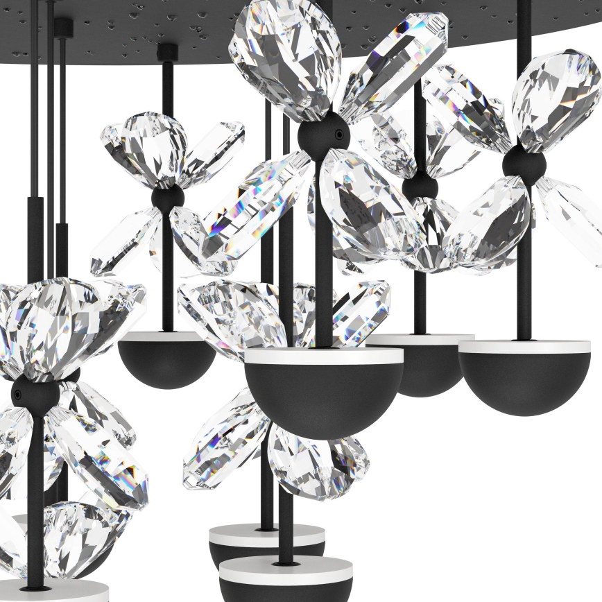 Eglo - Himmennettävä LED-kattovalaisin LED/27W/230V 3000K musta