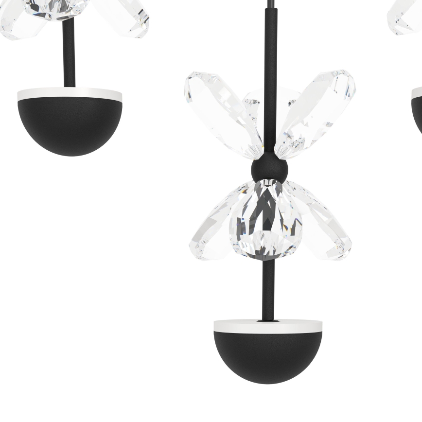 Eglo - Himmennettävä LED-kattovalaisin LED/77,4W/230V 3000K musta