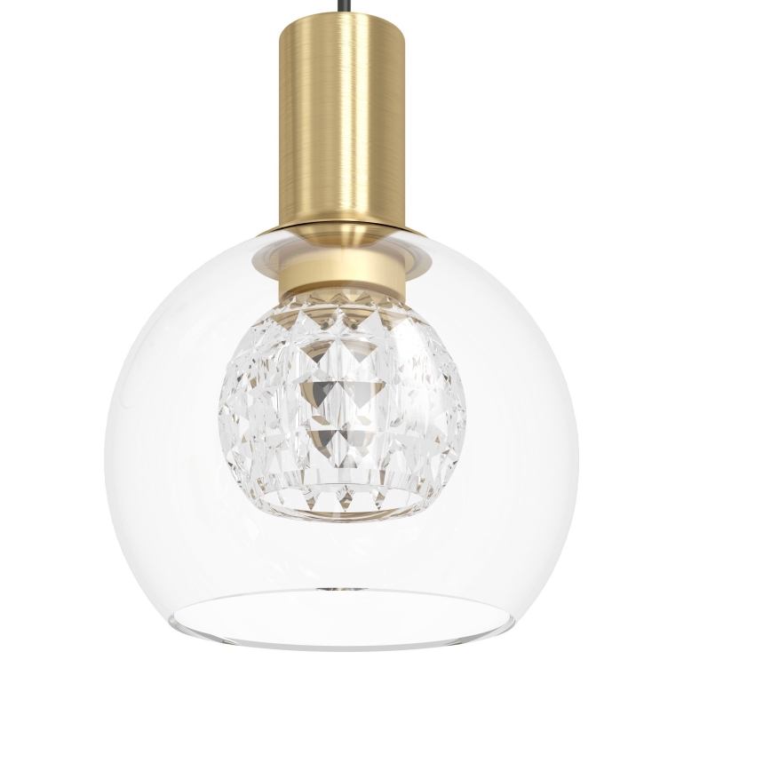Eglo - Himmennettävä LED-kattokruunu johdossa 6xLED/5,4W/230V 3000K kulta
