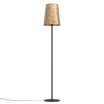 Eglo - Lattialamppu 1xE27/25W/230V kulta/vaaleanpunainen