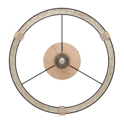 Eglo - Kattovalo 1xE27/25W/230V beige