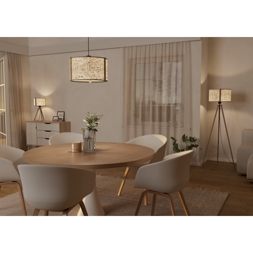 Eglo - Kattokruunu johdossa 1xE27/25W/230V beige