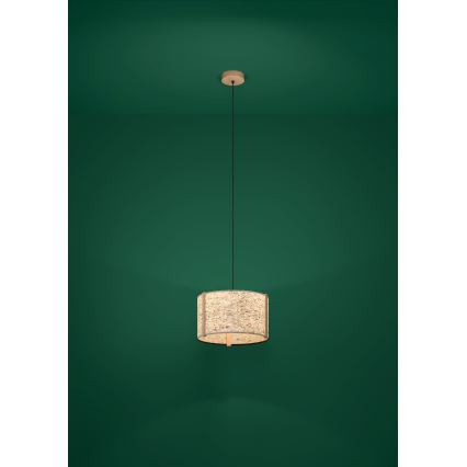 Eglo - Kattokruunu johdossa 1xE27/25W/230V beige