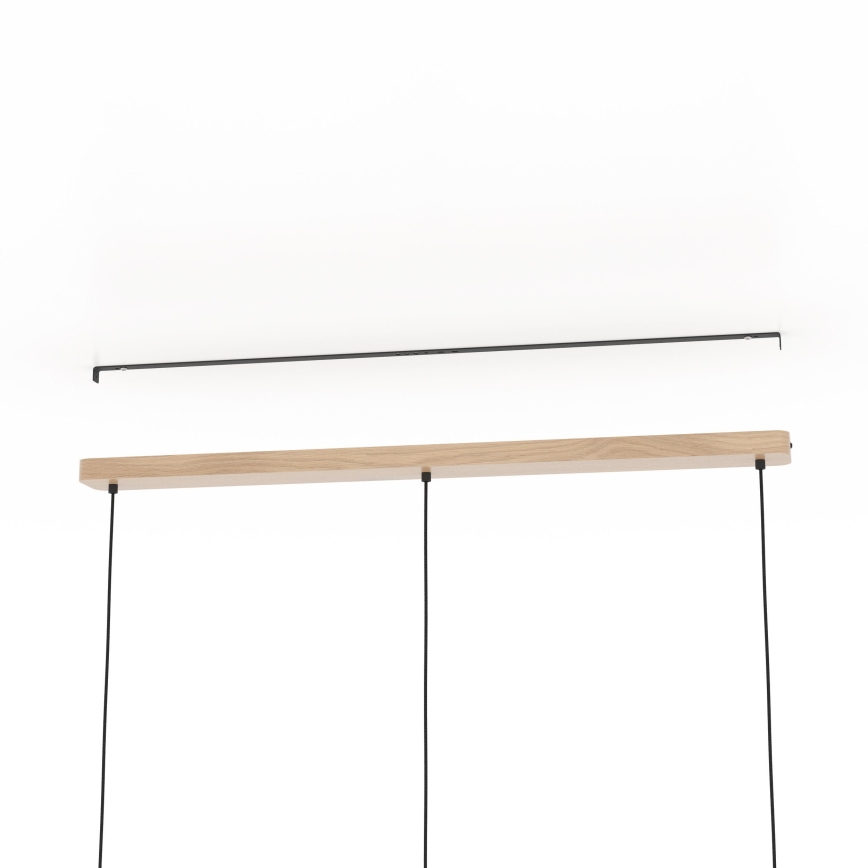 Eglo - Kattokruunu johdossa 3xE27/25W/230V beige