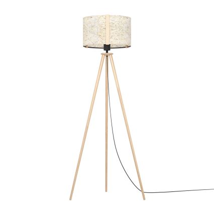 Eglo - Lattialamppu 1xE27/25W/230V beige