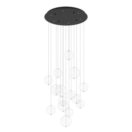 Eglo - Himmennettävä LED-kattokruunu johdossa 6xLED/4,2W/230V 3000K läpinäkyvä