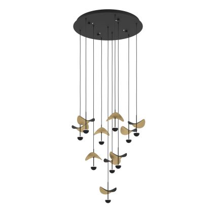 Eglo - Himmennettävä LED-kattokruunu johdossa 10xLED/2,3W/230V 3000K halkaisija 58 cm