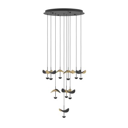 Eglo - Himmennettävä LED-kattokruunu johdossa 10xLED/2,3W/230V 3000K halkaisija 58 cm