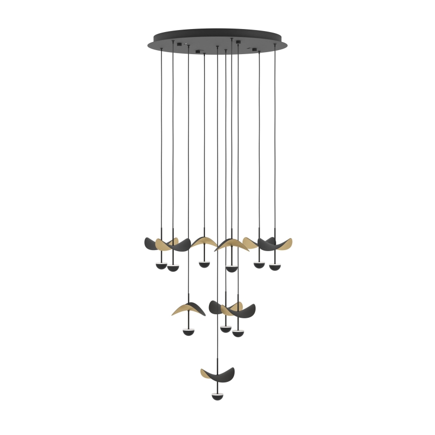 Eglo - Himmennettävä LED-kattokruunu johdossa 10xLED/2,3W/230V 3000K halkaisija 58 cm