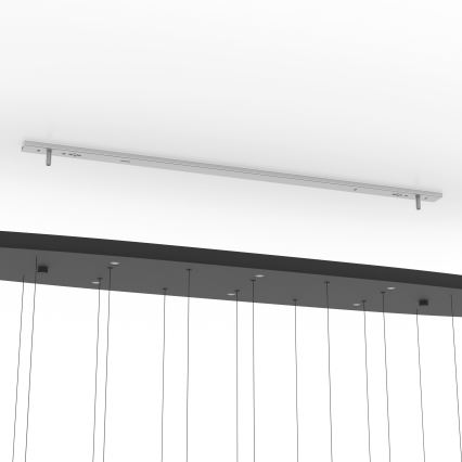 Eglo - Himmennettävä LED-kattokruunu johdossa 8xLED/4,2W/230V 3000K läpinäkyvä