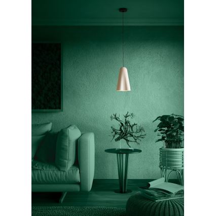 Eglo - Kattokruunu johdossa 1xE27/40W/230V beige