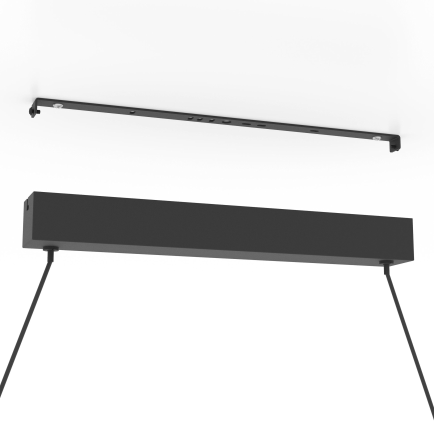Eglo - Himmennettävä LED-kattokruunu johdossa LED/20W/230V 3000K musta