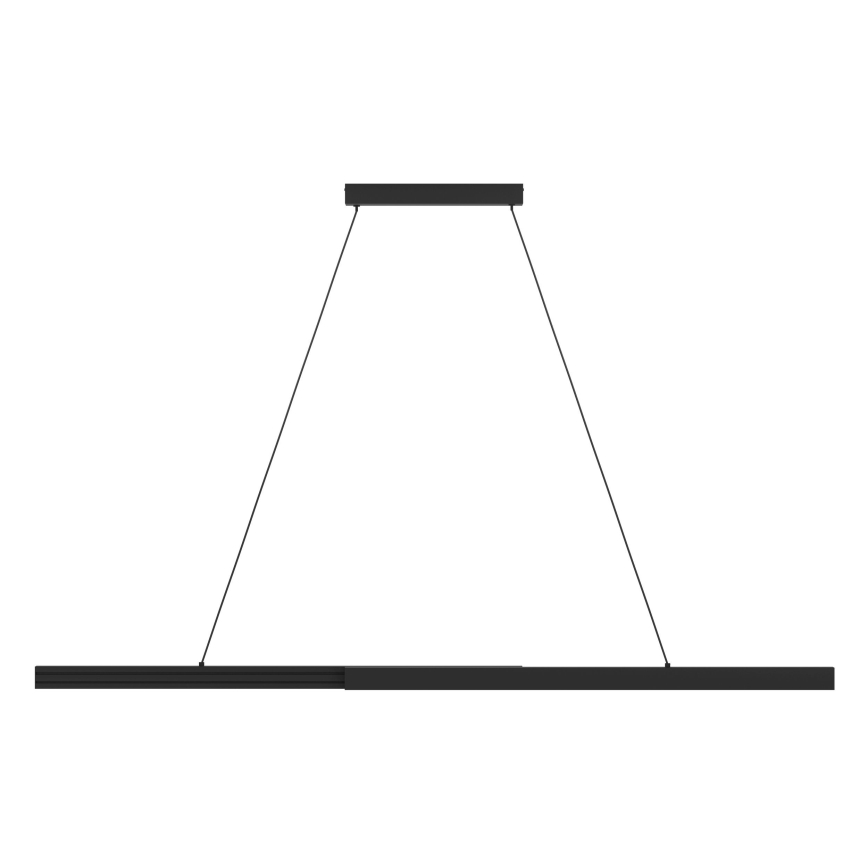 Eglo - Himmennettävä LED-kattokruunu johdossa LED/20W/230V 3000K musta