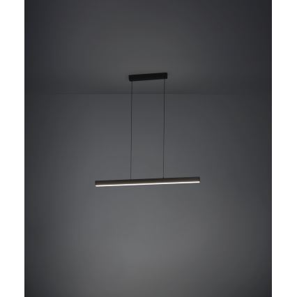 Eglo - Himmennettävä LED-kattokruunu johdossa LED/20W/230V 3000K musta