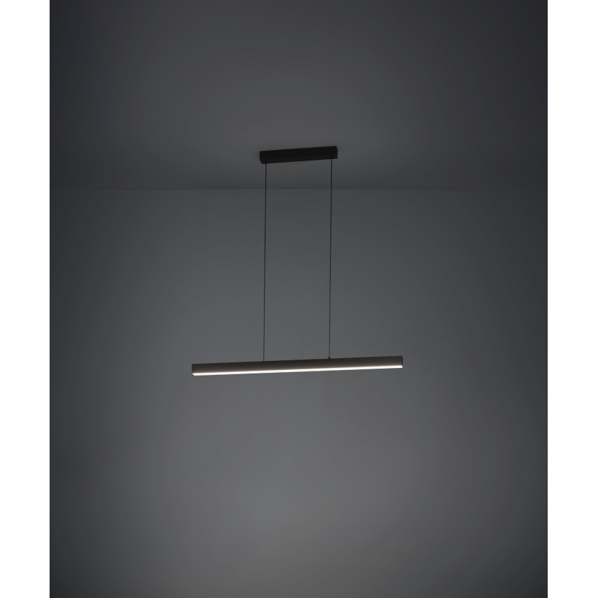 Eglo - Himmennettävä LED-kattokruunu johdossa LED/20W/230V 3000K musta