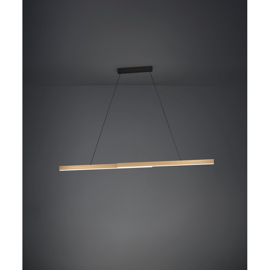 Eglo - Himmennettävä LED-kattokruunu johdossa LED/21W/230V 3000K ruskea