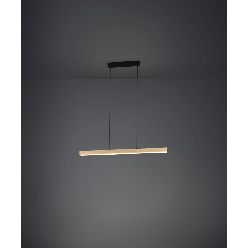 Eglo - Himmennettävä LED-kattokruunu johdossa LED/21W/230V 3000K ruskea