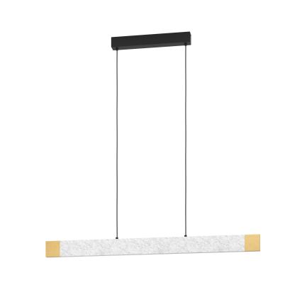 Eglo - Himmennettävä LED-kattokruunu johdossa LED/22,2W/230V 3000K ruskea/harmaa