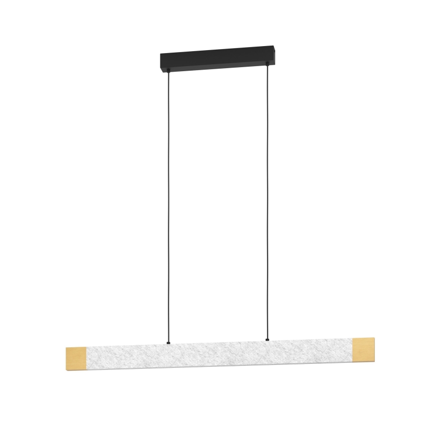 Eglo - Himmennettävä LED-kattokruunu johdossa LED/22,2W/230V 3000K ruskea/harmaa
