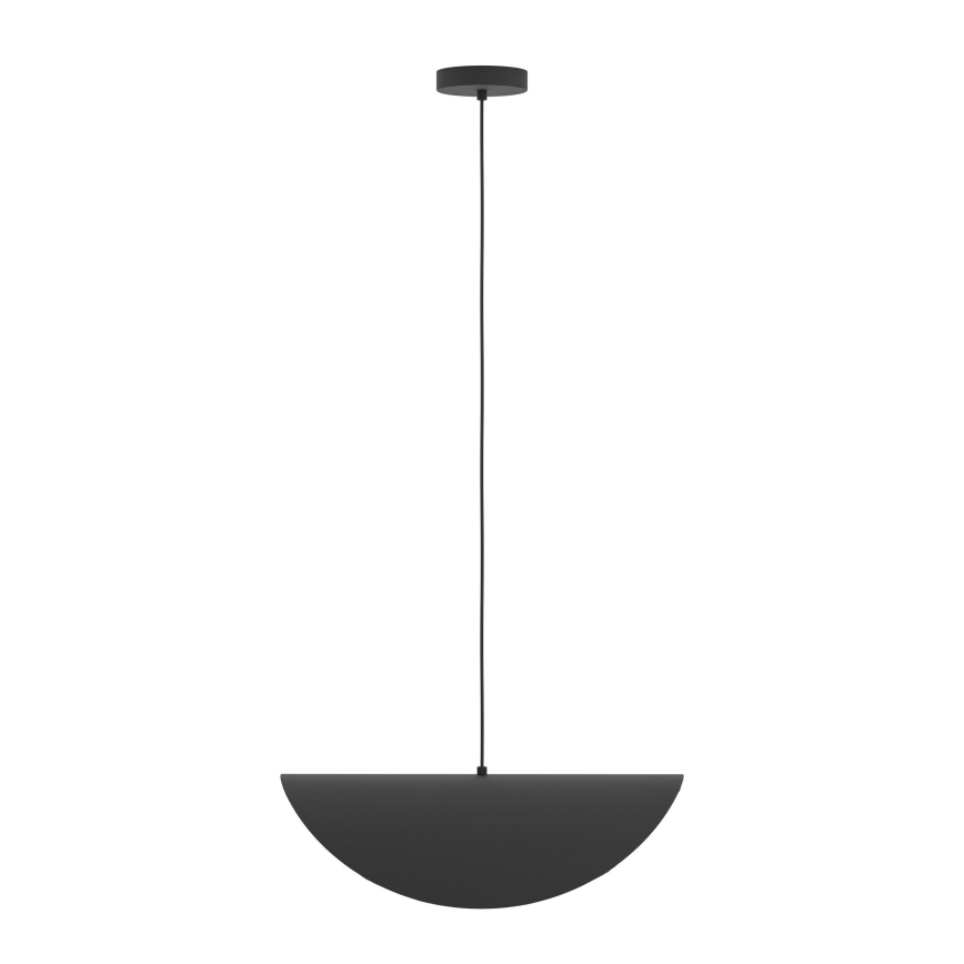 Eglo - Kattokruunu johdossa 1xE27/40W/230V 53 cm musta/kulta