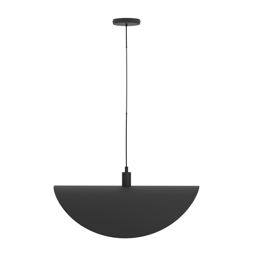 Eglo - Kattokruunu johdossa 1xE27/40W/230V 80 cm musta/kulta