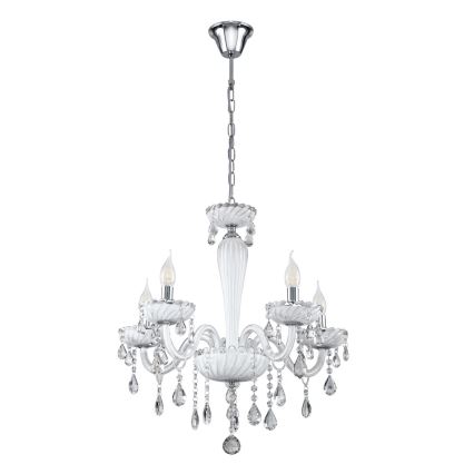 Eglo 39113- Kattokruunu CARPENTO 5xE14/40W/230V