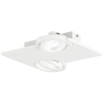 Eglo 39134 - LED-kohdevalaisin BREA 2xLED/5W/230V/12V