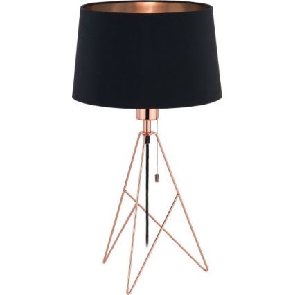 Eglo 39178 - Pöytävalaisin CAMPORALE 1xE27/60W/230V
