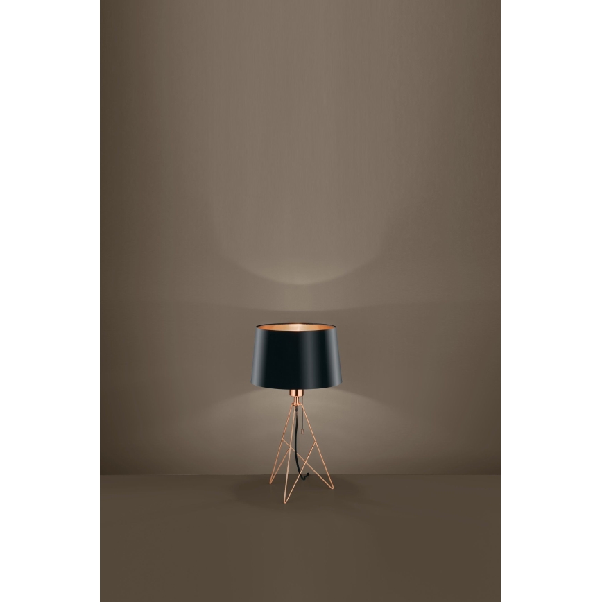 Eglo 39178 - Pöytävalaisin CAMPORALE 1xE27/60W/230V