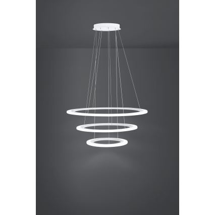 Eglo - Himmennettävä LED-kattokruunu johdossa 1xLED/45W/230V + 1xLED/33W + 1xLED/19,5W