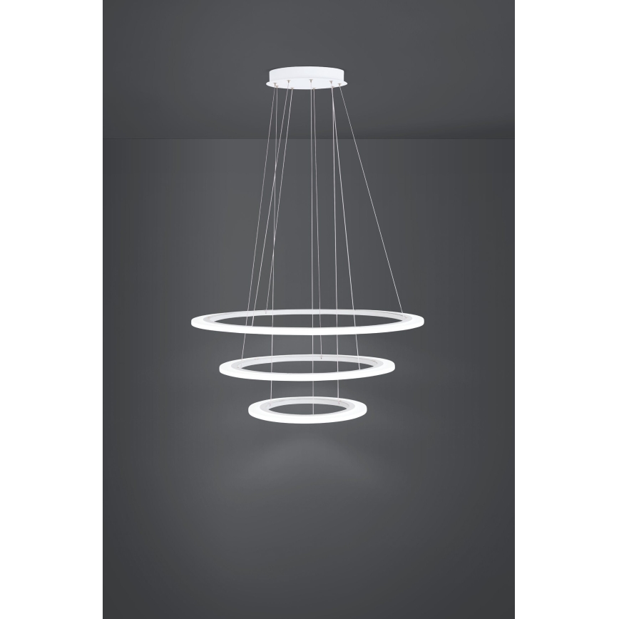 Eglo - Himmennettävä LED-kattokruunu johdossa 1xLED/45W/230V + 1xLED/33W + 1xLED/19,5W
