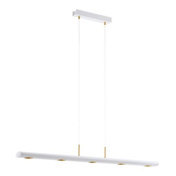 Eglo 39371 - Himmennettävä LED-kattokruunu narussa CANELAS 5xLED/4,6W/230V