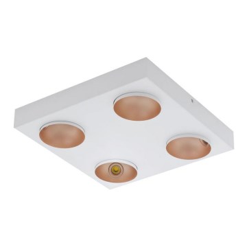 Eglo 39377 - Himmennettävä LED-kattovalaisin RONZANO 4xLED/3,3W/230V
