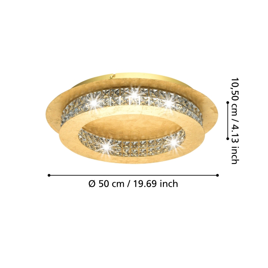 Eglo - Himmennettävä LED-kattovalaisin LED/31,5W/230V