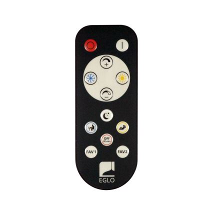 Eglo 39464 - Himmennettävä LED-kattovalaisin ESCONDIDA LED/27W/230V + kauko-ohjaus